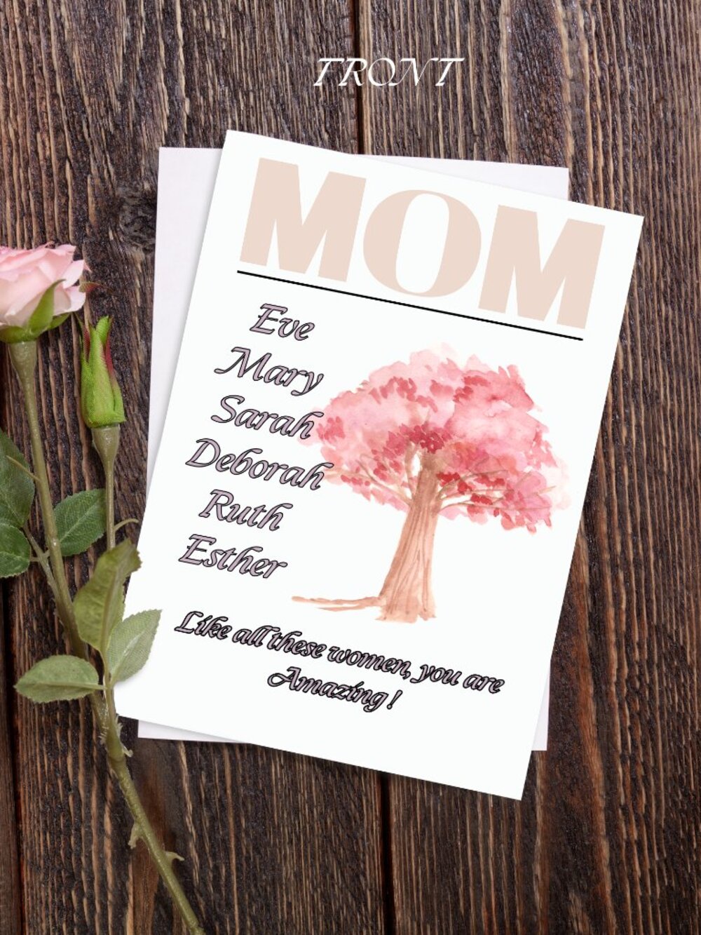 Women of the bible Mothers day card